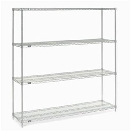 Designed To Furnish Nexel Chrome Wire Shelving, 72 x 21 x 74 in. DE3497394